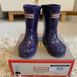 Toddler Hunter boots size 7
